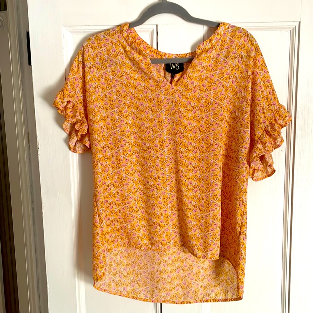 Women’s yellow top